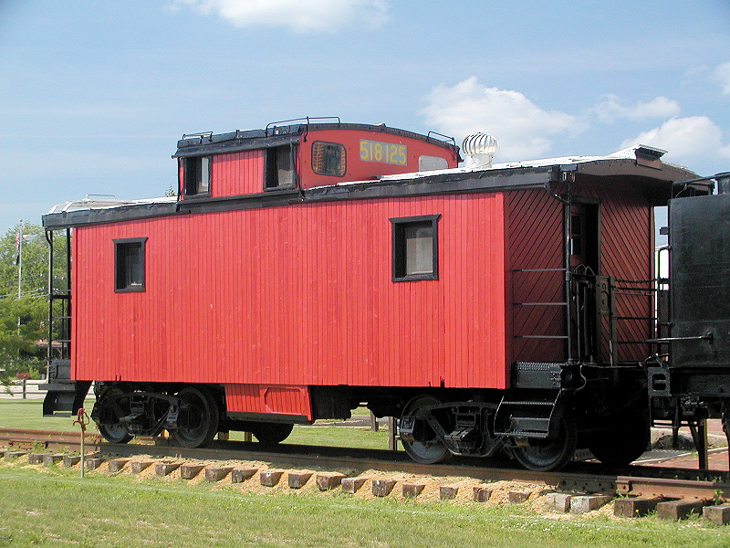Photograph of the actual Amboy Depot Museum and its collection